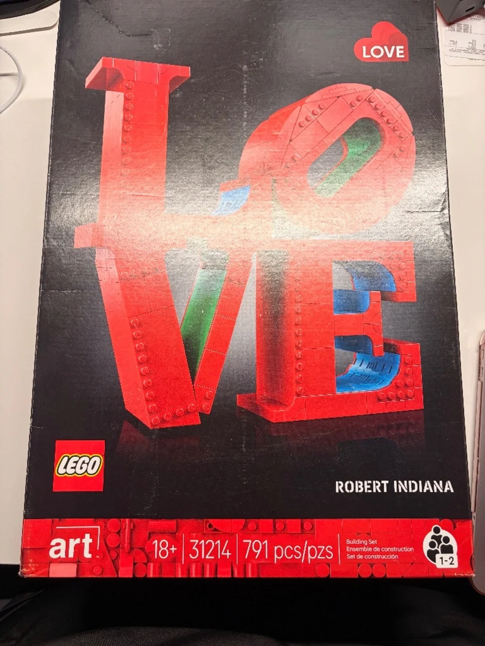 LEGO Art Love Collective Building Set (NEW) Set #3214